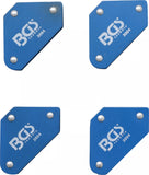 Mini-Magnethållare-sats | 45° - 90° - 135° | 4 delar. BGS 3004