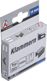 Klammer | Typ 53 | 14 x 11,4 mm | 1000 st.. BGS Diy 3011