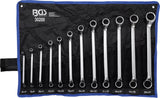 Dubbel-ringnyckel-sats | Djupt bockad | 6 - 32 mm | 12 delar. BGS 30200