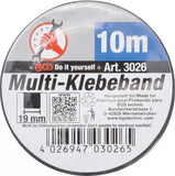 Multi-Tejp | svart | 19 mm x 10 m. BGS Diy 3026