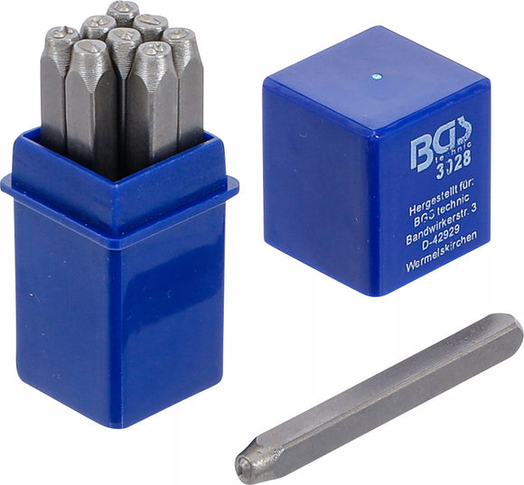 Stanssiffror | 2,5 mm. BGS 3028