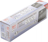 Dubbel-ringnyckel-sats | extra platt | 6 - 22 mm | 8 delar. BGS 30300