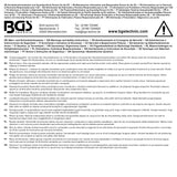 Omställbart Spärrhandtag, plastbelagt | 12,5 mm (1/2"). BGS 304