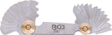 Gängschablon | 24 blad | Metrisk 0,25 - 6,00 mm. BGS 3067