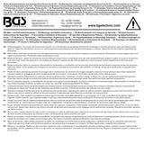 Vridvinkel-mätinstrument för vinkeldragning | 12,5 mm (1/2"). BGS 3070