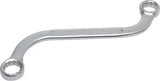 S-Form Dubbel-ringnyckel Tolvkant | 14 x 15 mm. BGS 30743