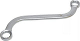 S-Form Dubbel-ringnyckel Tolvkant | 16 x 17 mm. BGS 30744