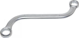 S-Form Dubbel-ringnyckel Tolvkant | 18 x 19 mm. BGS 30745