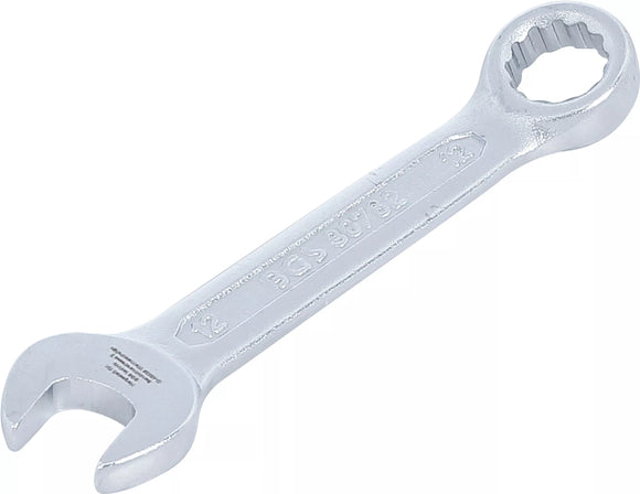 U-ringnyckel, extra kort | 12 mm. BGS 30762