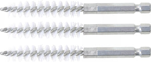 Nylonborste | 11 mm | 6,3 mm (1/4") | 3-delig. BGS 3078-11-N