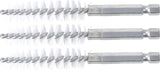 Nylonborste | 13 mm | 6,3 mm (1/4") | 3-delig. BGS 3078-13-N