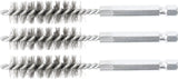 Stålborste | 13 mm | 6,3 mm (1/4") | 3-delig. BGS 3078-13-S