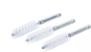 Nylonborste | 14 mm | 6,3 mm (1/4") | 3-delig. BGS 3078-14-N