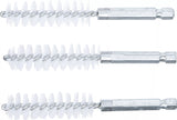 Nylonborste | 15 mm | 6,3 mm (1/4") | 3-delig. BGS 3078-15-N