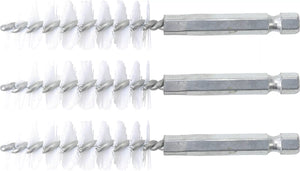 Nylonborste | 16 mm | 6,3 mm (1/4") | 3-delig. BGS 3078-16-N