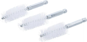Nylonborste | 19 mm | 6,3 mm (1/4") | 3-delig. BGS 3078-19-N