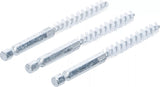 Nylonborste | 8 mm | 6,3 mm (1/4") | 3-delig. BGS 3078-8-N