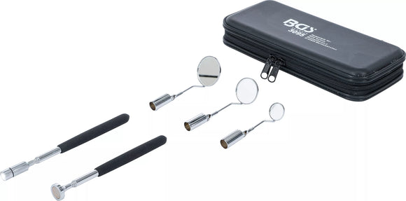 LED-Magnetlyftare- och inspektionsspegel-sats. BGS 3095