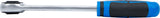Genomstickbart med adapter och stegnyckel | Inre sexkant 12,5 mm (1/2 tum). BGS 314