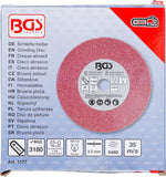 Slipskiva | för BGS 3180 | Ø 100 x 3,2 x 10 mm. BGS 3177