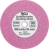 Slipskiva | för BGS 3180 | Ø 100 x 4,5 x 10 mm. BGS 3178