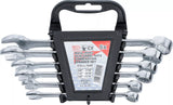 U-ringnyckel-sats | Tumsstorlekar | 3/8" - 11/16" | 6 delar. BGS 32100