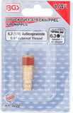 Stickknippe | 6,3 mm (1/4") yttre gänga. BGS 3222