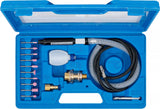 Tryckluft-micro-stavslip-sats | 17 delar. BGS 3249