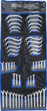 U-/ringnyckelsortiment | Tumsstorlekar / Metriska | 50 delar. BGS 32500