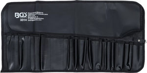 Rullväska för verktyg med 15 fack | 660 x 320 mm | tom. BGS 3314