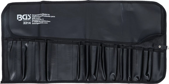 Rullväska för verktyg med 15 fack | 660 x 320 mm | tom. BGS 3314
