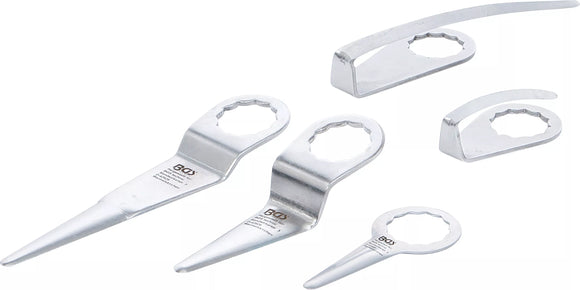 Täljknivssats för Tryckluft-Glasdemonterare | för BGS 3218, 9291 | 5 delar. BGS 3338