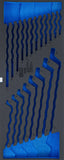 Skumplastinlägg för BGS 3312 | tom | för BGS 3342. BGS 3342-1