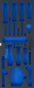 Skumplastinlägg för BGS 3312 | tom | för BGS 3343. BGS 3343-1