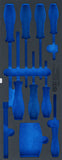 Skumplastinlägg för BGS 3312 | tom | för BGS 3343. BGS 3343-1