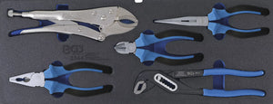 Skumplastinlägg för BGS 3312: Tångsats | 5 delar. BGS 3344