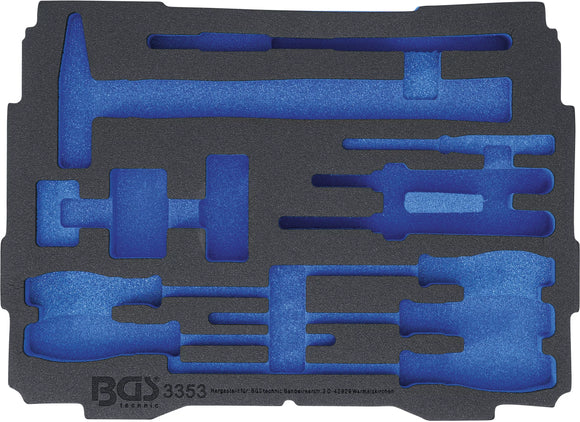 Skumplastinlägg för art. BOXSYS1 & 2 | tom | för BGS 3353. BGS 3353-1