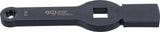 Slag-ringnyckel | E-profil (för Torx) | med 2 slagytor | E18. BGS 35318