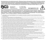 Slag-ringnyckel | E-profil (för Torx) | med 2 slagytor | E24. BGS 35324