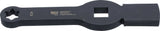 Slag-ringnyckel | E-profil (för Torx) | med 2 slagytor | E24. BGS 35324