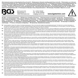 VDE-Elektriker-Skruvmejsel-sats | Spår/krysspår | 5 delar. BGS Diy 35815
