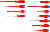 VDE-Skruvmejsel-sats | Extra tunn spets | 11 delar. BGS 35851