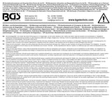 VDE-Skruvmejsel | Extra tunn spets | Krysspår PH2. BGS 35860