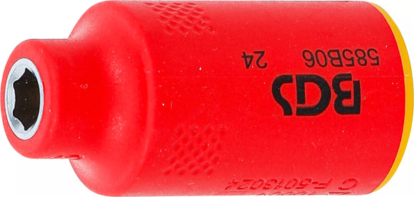 VDE-hylsa sexkant | (3/8