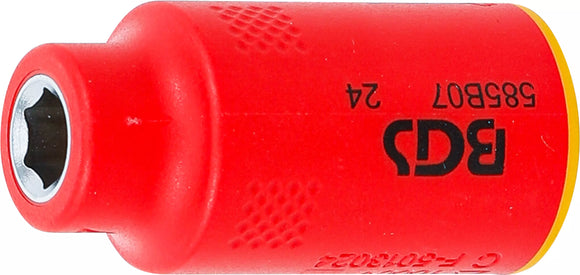 VDE-hylsa sexkant | (3/8