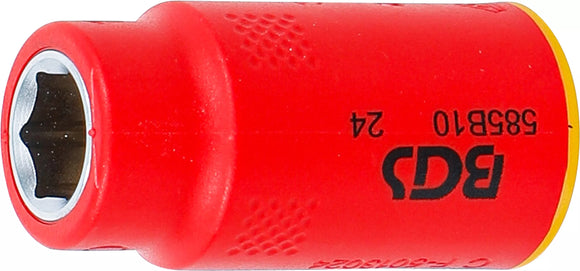 VDE-hylsa sexkant | (3/8