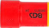 VDE-hylsa sexkant | 10 mm (3/8") | 15 mm. BGS 35875