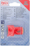 VDE-hylsa sexkant | 10 mm (3/8") | 21 mm. BGS 35880