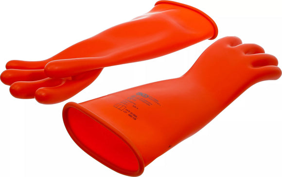 Elektrikerskyddshandskar | med naturlatex skyddande isolering | stl. 9 (L). BGS 35890