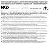 Blästringssand | Aluminiumoxid | Korund 60# | 850 g. BGS Diy 3650-1